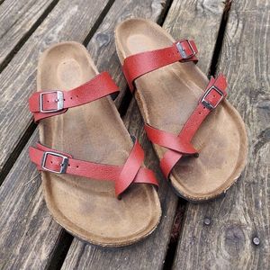 Birkenstock Mayari Vegan Bordeaux Red